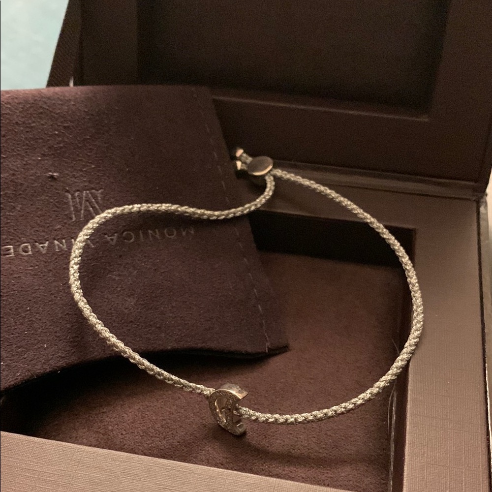 Monica Vinader Silver Chain-Link Bracelet with Adjustable Clasp - Picture 4 of 4
